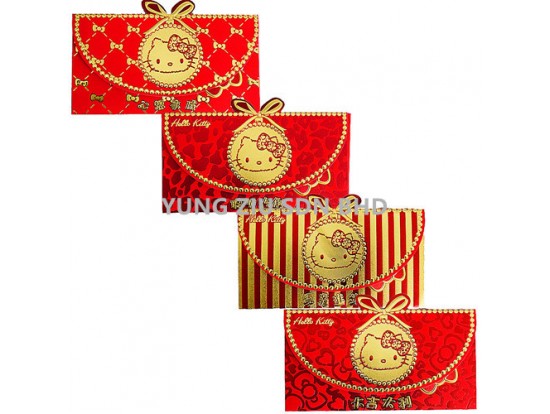 KTL06#HELLO KITTY RED ENVELOPE(3P/SET)CNY(10217)(17CM)